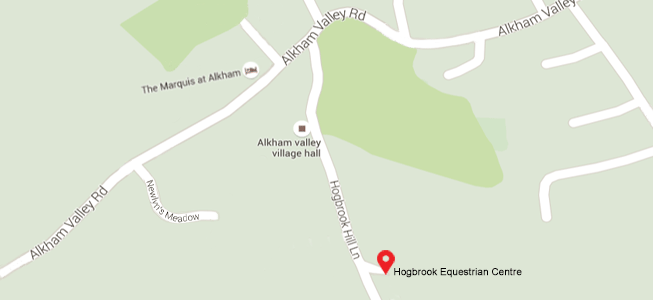Hogbrook Equestrian Centre Map